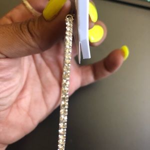 3” Rhinestone Earrings